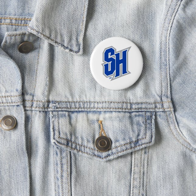 Seton Hall SH Button (In Situ)