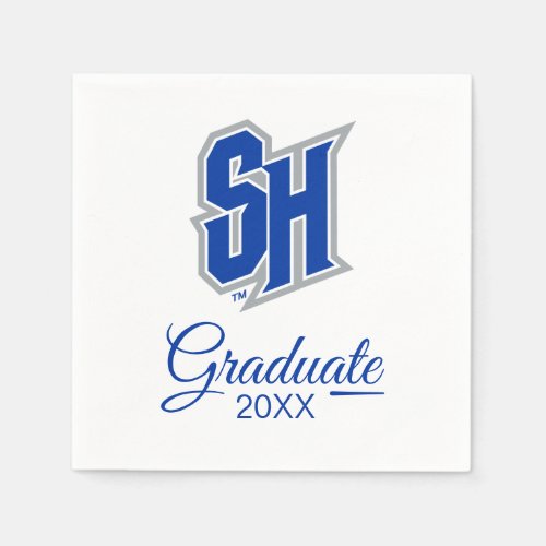 Seton Hall SH  Graduation Napkins