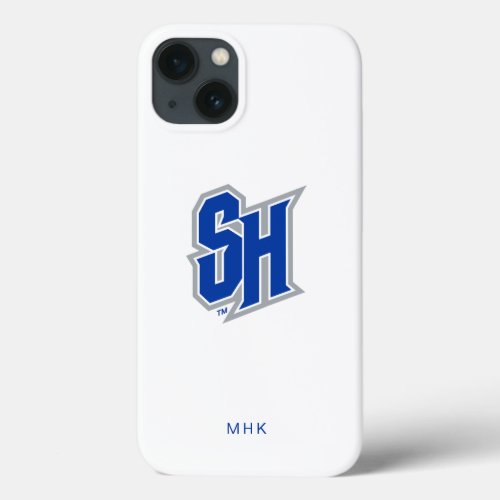 Seton Hall SH  Monogram iPhone 13 Case