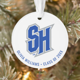 Seton Hall SH Ornament