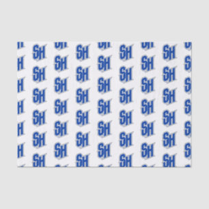 Seton Hall SH Tissue Paper