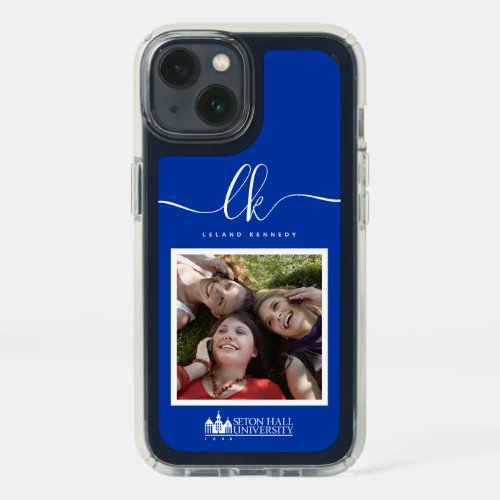 Seton Hall University 1856  Add Your Photo Speck iPhone 13 Case