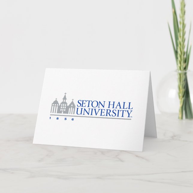 Seton Hall University 1856 Card (Front)