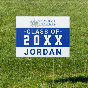 Seton Hall University 1856 Sign