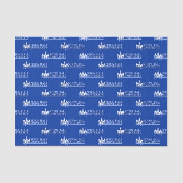 Seton Hall University 1856 Tissue Paper (Front)