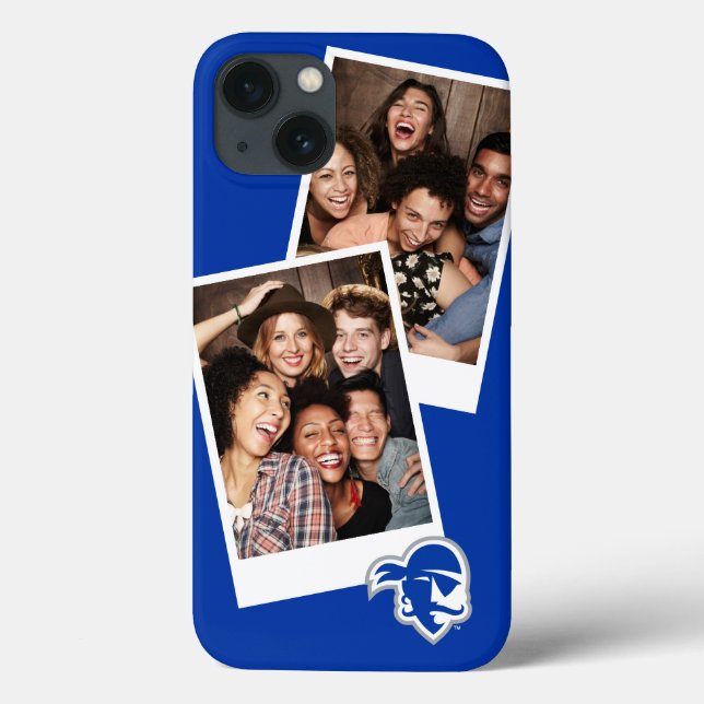 Seton Hall University Pirates | Add Your Photo Case-Mate iPhone Case (Back)