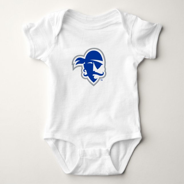 Seton Hall University Pirates Baby Bodysuit (Front)