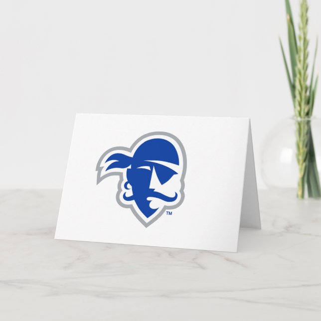 Seton Hall University Pirates Card (Front)