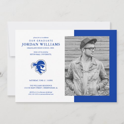 Seton Hall University Pirates  Graduation Announcement