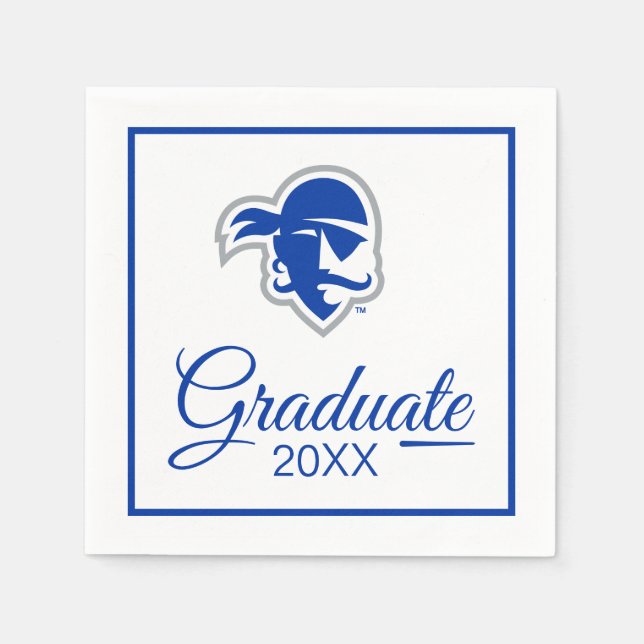 Seton Hall University Pirates Napkins (Front)