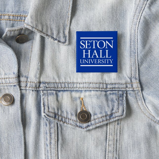 Seton Hall University Words Button (In Situ)