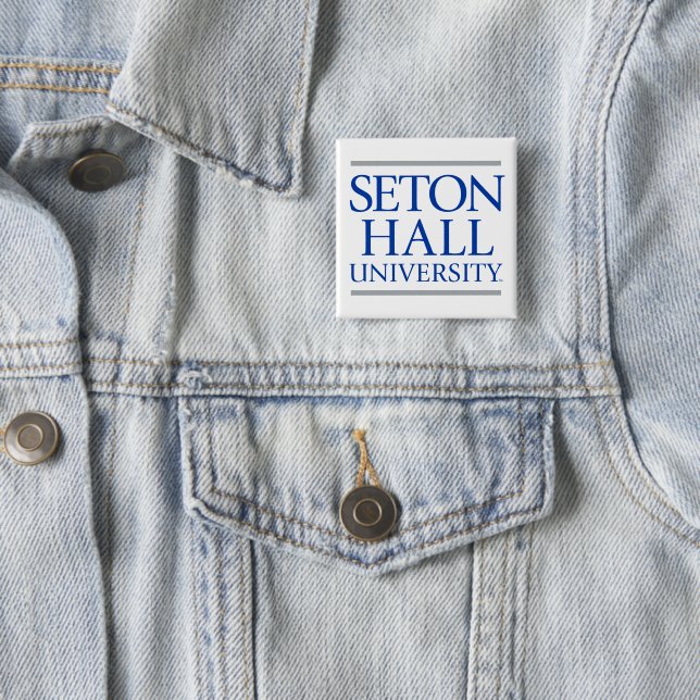 Seton Hall University Words Button (In Situ)