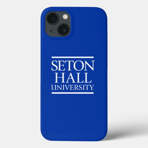 Seton Hall University Words iPhone 13 Case