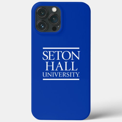 Seton Hall University Words iPhone 13 Pro Max Case