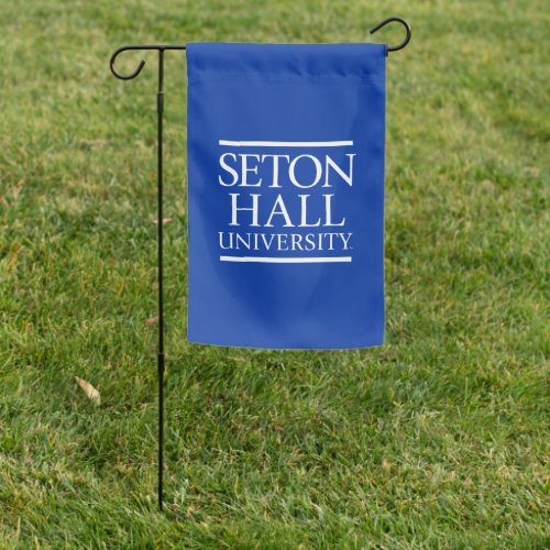 Seton Hall University Words Garden Flag