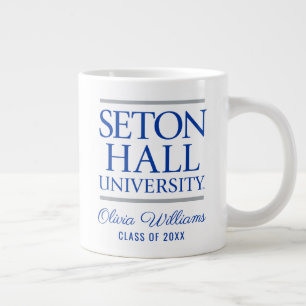 Seton Hall University Words   Graduation Giant Coffee Mug
