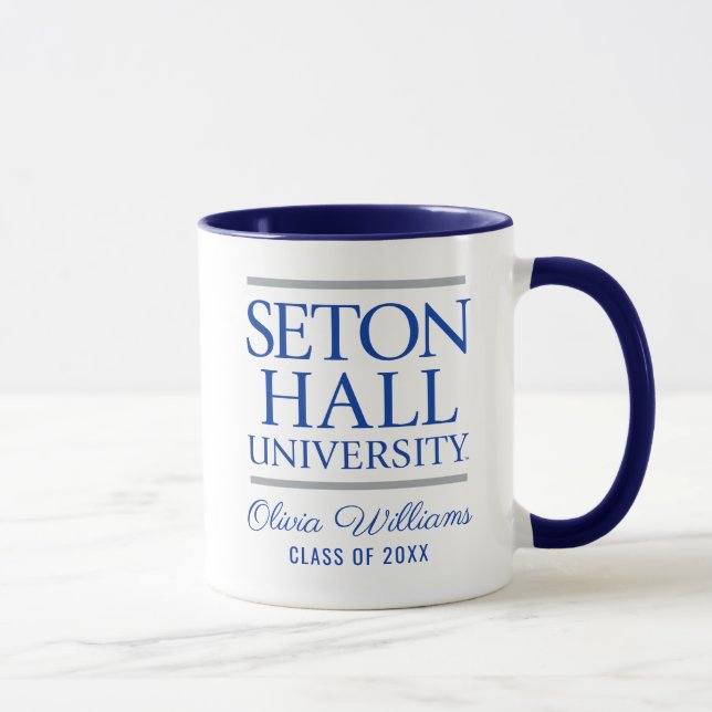 Seton Hall University Words | Graduation Mug (Right)