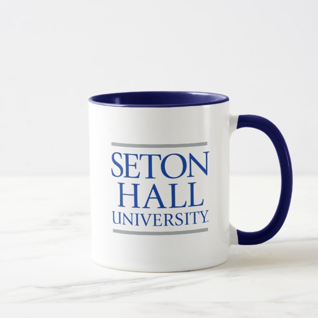 Seton Hall University Words Mug (Right)