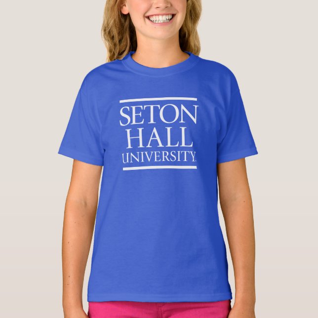 Seton Hall University Words T-Shirt (Front)