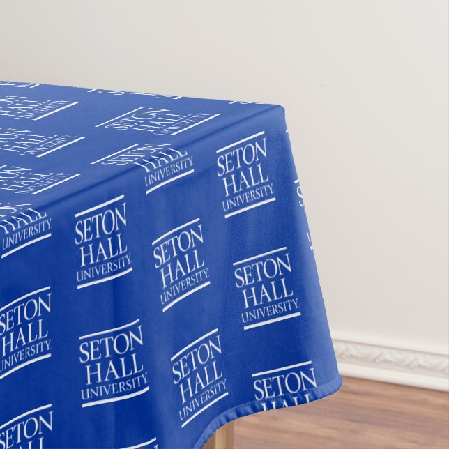 Seton Hall University Words Tablecloth (In Situ)