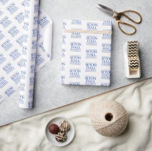 Seton Hall University Words Wrapping Paper
