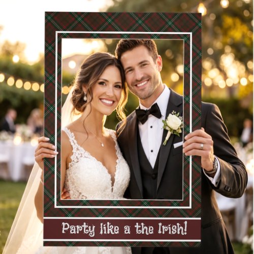 Seton Hunting Modern Original Scottish Tartan Selfie Frame