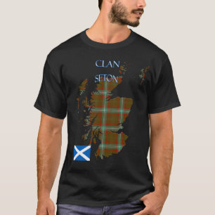 Seton Scottish Clan Tartan Scotland T-Shirt