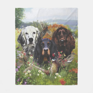 Setters Family Fleece Blanket