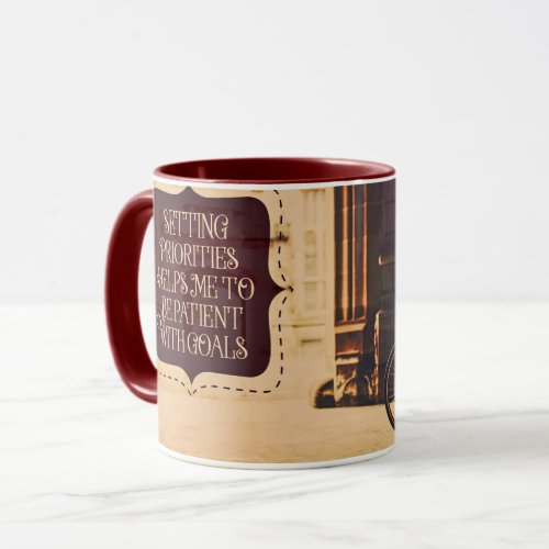 Setting Priorities Mug