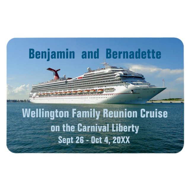 Setting Sail Group Stateroom Door Marker lg Magnet (Horizontal)