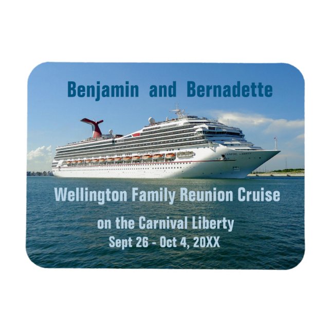 Setting Sail Stateroom Door Marker sm Magnet (Horizontal)