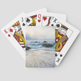 Setting Sun And Rising Tide Poker Cards
