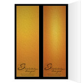 Setting Sun Bookmark Card (Inside (Left))