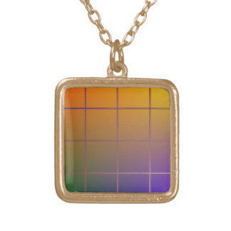 Setting Sun Gold Plated Necklace