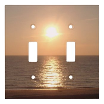 Setting Sun Light Switch Cover by JTHoward at Zazzle
