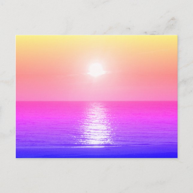 Setting Sun Postcard (Front)