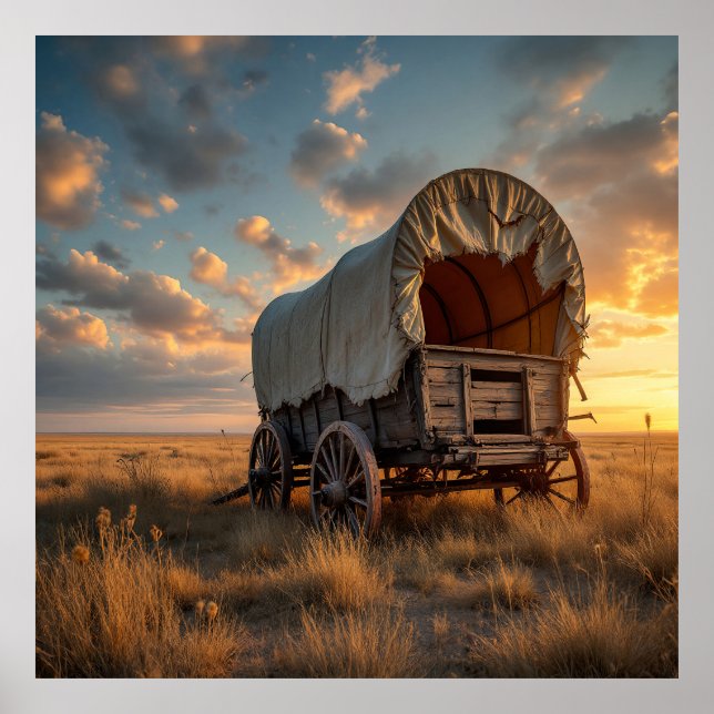 Setting Sun Poster (Front)