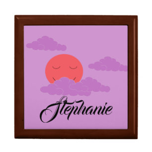 Setting Sun w/ Purple Clouds II  Gift Box