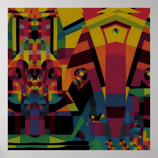 Settling the Accounts - Ken Gage Art Poster (Front)