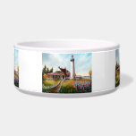 Seul Choix Light Bowl<br><div class="desc">From an original Brenda Thour oil painting, Inspired by Seul Choix Lighthouse, located in the upper peninsula of Michigan. This lighthouse is believed to be haunted by some. Copyright by Brenda Thour 2004.</div>
