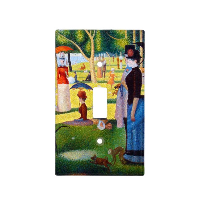 Seurat: A Sunday at La Grande Jatte Light Switch Cover (Front)