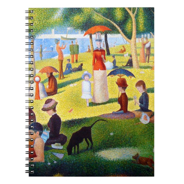 Seurat: A Sunday at La Grande Jatte Notebook (Front)