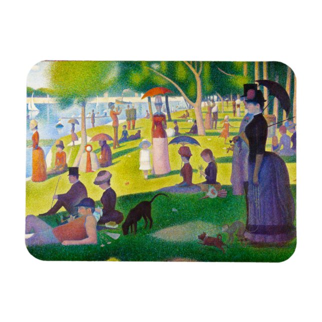 Seurat La Grande Jatte Magnet (Horizontal)