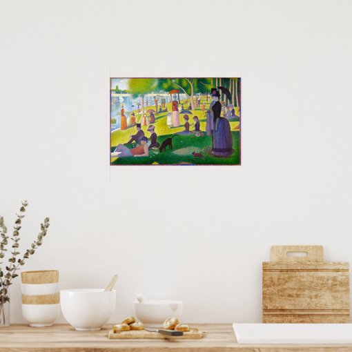 Seurat La Grande Jatte Poster | Zazzle