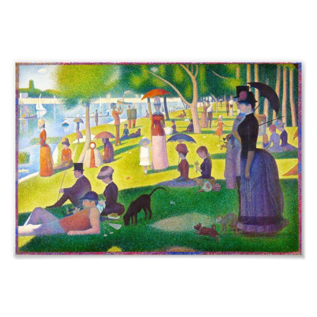 Seurat La Grande Jatte Print (Front)