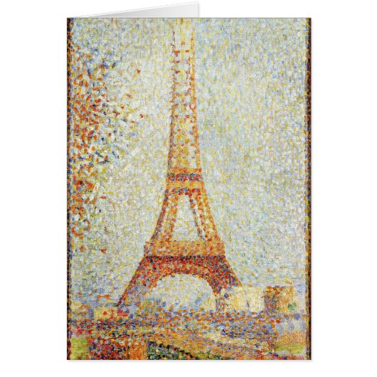 Seurat Painting The Effiel Tower (Front)