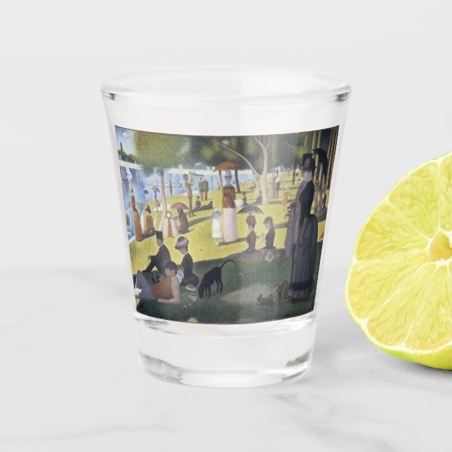 Seurat  shot glass (Front)