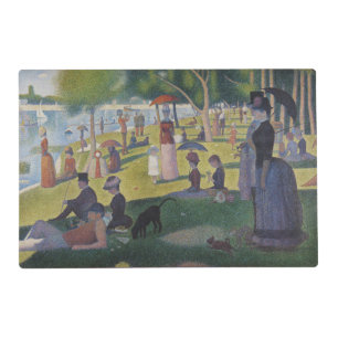 Seurat Sunday La Grande Jatte Fine Art Placemat