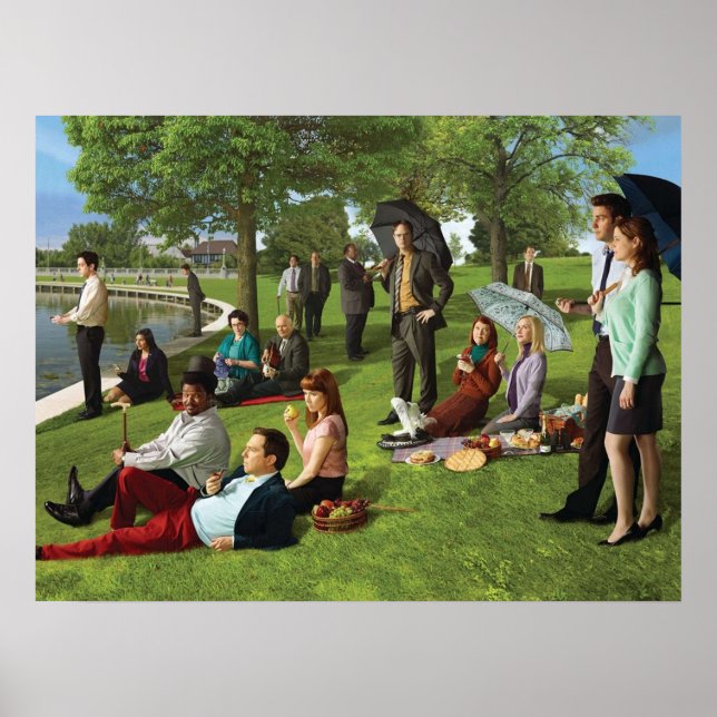 Seurat The Office Edition Poster (Front)