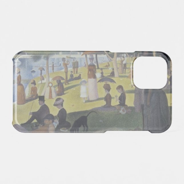 Seurat Uncommon iPhone Case (Back (Horizontal))